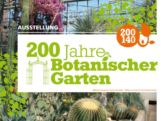 Ausstellungen Botanischer Garten TU Darmstadt